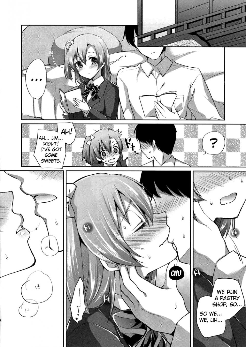 Hentai Manga Comic-Flirty Love with Honoka-Read-3